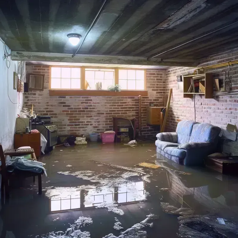 Flooded Basement Cleanup in Wells County, IN